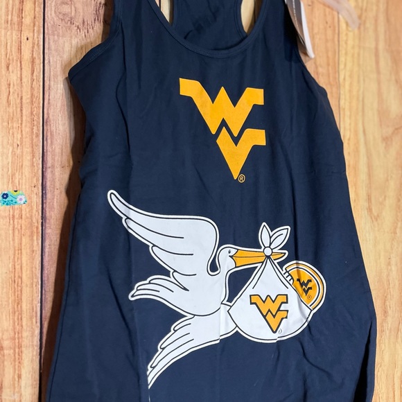 WVU maternity racerback tank top NWT size small - Picture 6 of 8